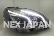 **nex japan** 全新 賓士 W220 S320 S350 升級W212款式 雙魚眼燈眉 大燈 流水方向燈