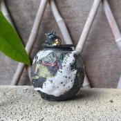 【岩礦系列】礁岩 | 白志野岩紋2兩茶倉