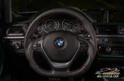 【小鳥的店】寶馬 BMW F世代 F系列 全牛皮款 變形蟲 方向盤 平把 D型