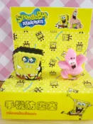 【震撼精品百貨】SpongeBob SquarePant海棉寶寶 耳機防塵塞-海綿寶寶及派大星 震撼日式精品百貨