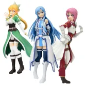 🌀日版客🌀 日版 刀劍神域 SEGA 莉法 莉茲 直葉 亞絲娜 水精靈 ALO 景品 公仔