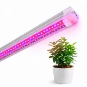 【JIUNPEY 君沛】2入組 730全光譜 V型款T8 3呎 40W 一體式LED植物燈管(植物燈 植物生長燈)