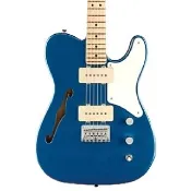 【Fender】Squier 電吉他 Paranormal Cabronita Telecaster Thinline 湖水藍 (原廠公司貨 商品保固有保障)