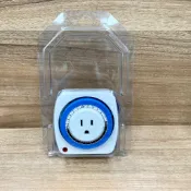 24小時多段定時器 定時器 開關器 定時插座 機械定時 電燈開關器(要求精準0時差/基本操作不會者，勿下標)