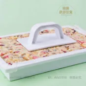 💯臺灣出貨⚡手工糖酥模具壓平器雪花酥芝麻糖牛軋糖工具套餐阿膠糕壓板切刀