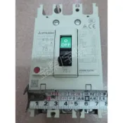 (8成新)日本 MITSUBISHI三菱無熔絲開關 NF125-CVF 3P75A