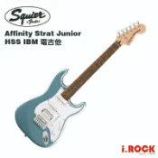 Squier Affinity Strat Junior HSS WPG IBM 電吉他 藍【i.ROCK 愛樂客樂器】