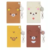 【RITA x SHOP】✨現貨 日本 拉拉熊 懶懶熊 牛奶熊 蜜茶熊 小雞 皮革票卡夾 悠遊卡夾 伸縮票卡夾