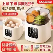 【咕嘎優選】蒸蛋器自動斷電家用新款煮蛋器12功能預約定時保溫寶寶早餐煮雞蛋