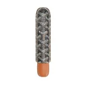 【GOYARD 高雅德】Churchill 單支皮革雪茄盒(黑/棕)