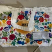 品牌專櫃 ANNA SUI 安娜蘇 花樣夢境托特包 手提包 購物袋 不可肩背
