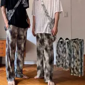 【PAGANS STORE】韓國代購 渲染 三宅一生 落地褲 寬鬆 厚磅 百摺褲 長褲 百摺上衣 長袖 長Tee 套裝