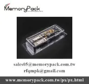 MPK【一箱300組】QSFP Transceiver 光纖收發 光電轉換 2入包裝盒 塑膠盒