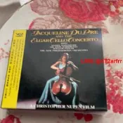 杜普蕾演奏埃爾加大提琴協奏曲 VCD，帶原 裝，正版碟 ，播