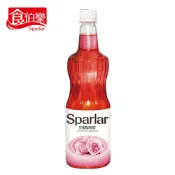 Coffeego 咖啡購 【Sparlar食伯樂】ROSE FLAVORED SYRUP 玫瑰風味糖漿 750ml