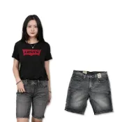 (店+)【LEVIS】衝評 Levis 511 黑灰刷色 最大42腰 牛仔短褲 牛仔褲 丹寧 休閒 百搭 短褲 @9429