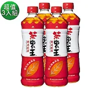 茶裏王 英式紅茶(600mlx4入)x3組(1+2組合共12入)