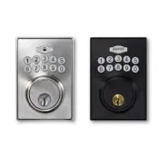 (店+)【加安牌】KD-308P 消光黑 磨砂銀(電子鎖/二合一/密碼/鑰匙)