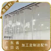 生活軌道 【透明摺疊】冷氣隔斷門簾 PVC軟門簾 推拉門簾 移動門簾 滑動門簾 摺疊門簾 防冷氣外洩 防塵防蟲 免打孔安裝 商用家用皆宜