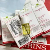 水水棧。CLARINS 克蘭詩身體調和護理油2ml/輕盈美體護理油2ml