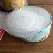 氣泡膜防震墊片 圓形方形餅乾鐵盒襯墊 小號中號緩衝氣泡紙 食品級加厚牛油紙 高檔硅油紙 曲奇隔層保護墊 包裝緩衝材料