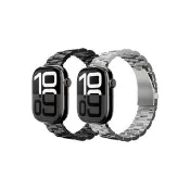 【MAGEASY】Apple Watch Noble 不銹鋼鏈錶環(支援最新S12/SE3/Ultra4)