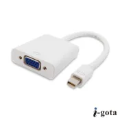 Mini DisplayPort轉VGA轉接線 15CM Mini DP轉接器 1080P MacBook 台灣出貨