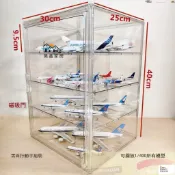 昊鑫家居 台灣公司 新品/免運 可開發票 1:400 特大號拼裝版 飛機模型收藏展示柜 透明收納盒 4層防塵工廠直銷 售後保障 店長推薦 全館折扣 6h76