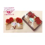 力源結婚百貨 【5613-1】手工媒人頭花 春花 珠花 春仔花  結婚用品