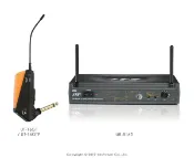 悅適影音教學導覽用品 UR-816D+ UT-16GT / UT-16GTP JTS 樂器無線麥克風 UHF16頻道選擇/各式樂器組合/干擾抑制/半U機型易攜帶