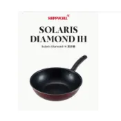 【韓國HAPPYCALL】Solaris IH感應奈米鑽石塗層不沾深炒鍋28cm