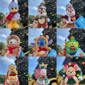 🔥現貨 香港迪士尼 2025聖誕🎄唐老鴨 史迪奇 三眼怪 奇奇 蒂蒂 維尼 小豬 小荳 吊飾鑰匙圈