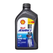 易生活ELiving SHELL ADVANCE 4T ULTRA 10W40 全合成機油 (亞洲版)