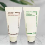 韓國 Innisfree 火山泥 毛孔調理／綠茶 保濕 胺基酸 潔面乳 30g 款式可選 洗面【小髮廊】DS021856