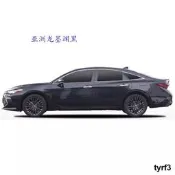 亞洲龍鯊魚鯺原廠專用於Toyota八代CAMRY黑色車頂裝飾鯊魚鰭天線