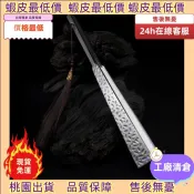 ⚡熱銷免運⚡ ♞限時特賣 國風防身扇子 冷兵器玄鐵扇 錘紋全金屬扇骨絹布扇面古風可當防身嚴選 練武 鐵扇子 隨身 拍照 