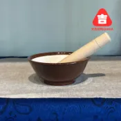 ｛大吉好物｝12cm中小擂茶碗+擂桿 客家擂茶體驗課程 紀念品