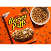 預購‼️ Reese's Puffs 花生醬巧克力球 早餐穀物 一般款 mini款 黑巧克力 家庭裝 泡牛奶 全穀物