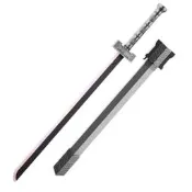 【品質驗證】跨境噴霧火花光劍七彩發光龍泉劍兒童寶劍玩具火石劍刃發光武士刀現貨 免運