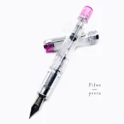 =小品雅集= 日本 Pilot 百樂 Prera 鋼筆（透明粉紅）