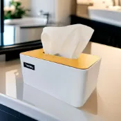 (店+)YOYOKI 竹漾面紙盒 仿木紙巾盒/收納盒/面紙盒/衛生紙盒/無印風/北歐風/置物盒/餐巾紙盒/日式紙巾盒