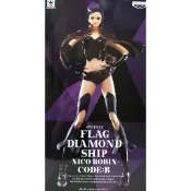 台灣代理版 FLAG DIAMOND SHIP －NICO ROBIN－ CODE:B 羅賓 海賊王 公仔