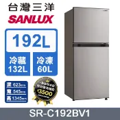 SANLUX 台灣三洋 192L 一級變頻雙門冰箱  (SR-C192BV1)