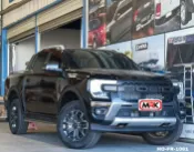 MyRack 車架專家 MRK 皮卡配件 【MRK】FORD RANGER T9前中網 水箱罩 黑字黑框無燈 HO-FR-1061
