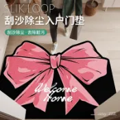 可愛入戶門地墊絲圈進門玄關腳墊颳沙蹭泥地毯大門口除塵耐臟門墊