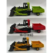 (店+)現貨! 雙頭推土車(連結砂石車/挖土機) 車頭可拆 推土車 砂石車 挖土機 多機關 雙慣性 慣性工程車