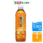 愛買線上購物 愛之味麥仔茶冰萃漫香無糖590MLx4【愛買】