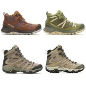 【MERRELL】MOAB 3 /SIREN 4 男女款防水中筒多功能健行鞋 037161/037222/037894/037898(多功能鞋.登山鞋)