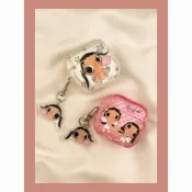 YOYO優品💗ins可愛吹泡泡小玉適用於pro2代3代耳機殼airpods4蘋果藍牙保護套