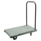 (店+)【TRENY】輕量化塑鋼手推車 沙綠